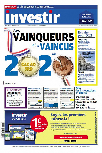 Investir N°2452 - 2 Janvier 2021