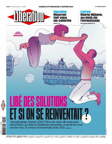 Libération du Samedi 2 et Dimanche 3 Janvier 2021
