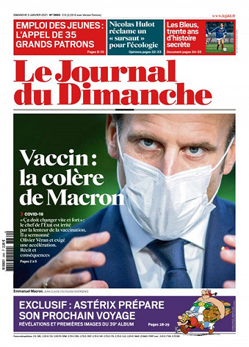 Le Journal du Dimanche - 3 Janvier 2021
