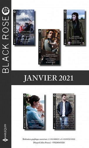 Pack mensuel Black Rose : 10 romans - Collectif (2021)