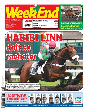 Week end du mardi 5 janvier 2021