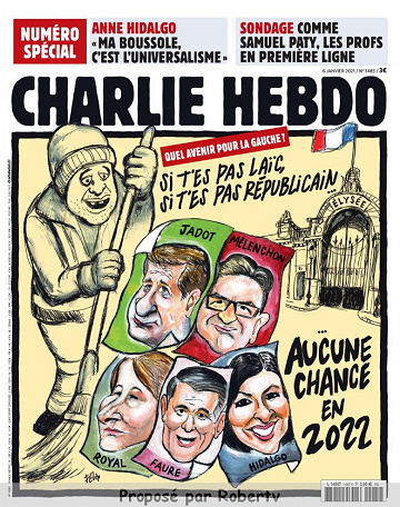 Charlie Hebdo N°1485 - Mercredi 6 Janvier 2021
