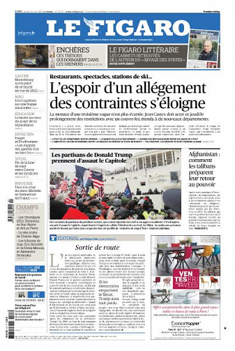 Le Figaro du Jeudi 7 Janvier 2021