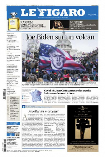 Le Figaro du Vendredi 8 Janvier 2021