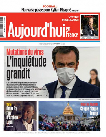 Aujourd’hui en France - 8 Janvier 2021