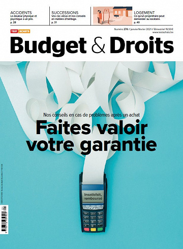 Test Achats - Budget & Droits N°274 - Janvier-Février 2021