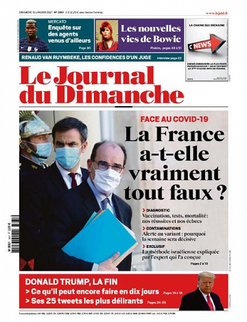 Le Journal du Dimanche - 10 Janvier 2021