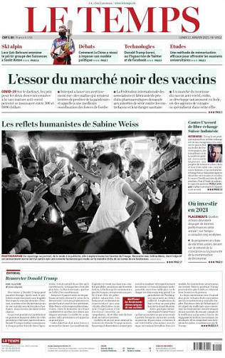 Le Temps - 11 Janvier 2021
