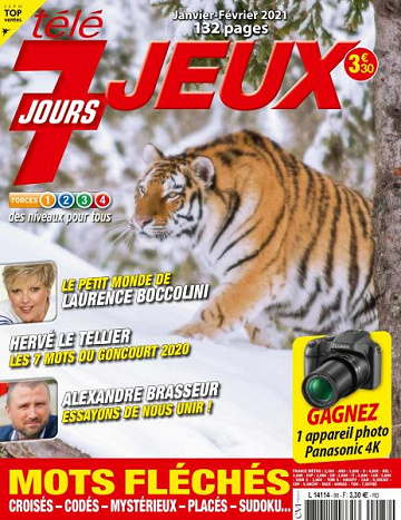 Télé 7 Jours Jeux - Janvier-Février 2021