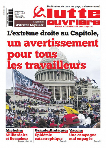 Lutte Ouvrière N°2737 - 15 au 21 Janvier 2021