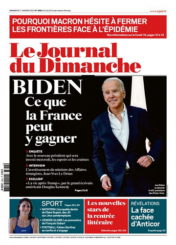Le Journal du Dimanche - 17 Janvier 2021