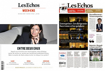 Pack Les Echos + Les Echos Week-end - Vendredi 22 Janvier 2021