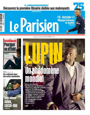 Le Parisien du Samedi 23 Janvier 2021