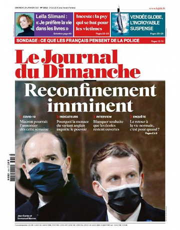 Le Journal du Dimanche - 24 Janvier 2021