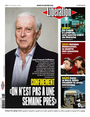 Libération du Mardi 26 Janvier 2021