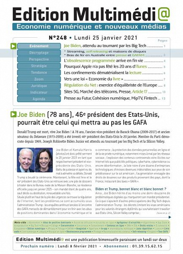 Édition Multimédia - 25 Janvier 2021