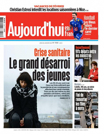 Aujourd’hui en France - 28 Janvier 2021