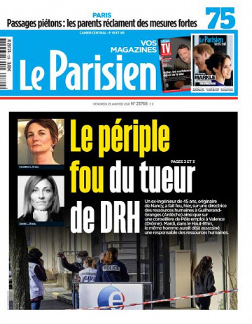 Le Parisien du Vendredi 29 Janvier 2021