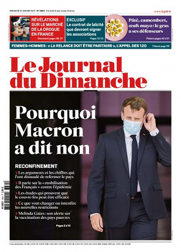 Le Journal du Dimanche - 31 Janvier 2021
