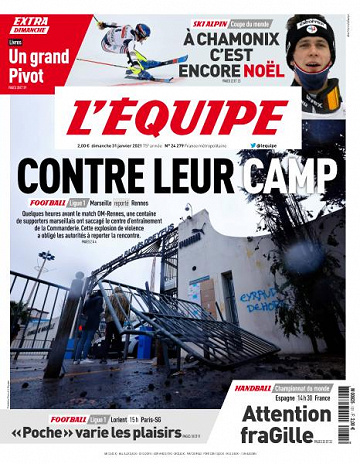 L’equipe du Dimanche 31 Janvier 2021