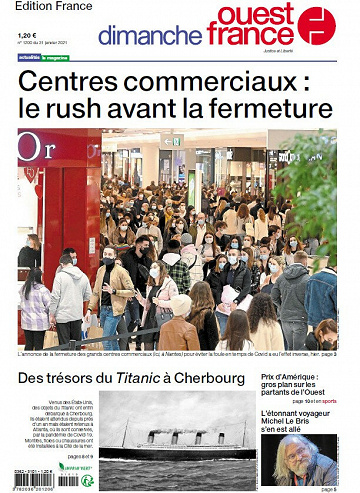 Ouest France - Dimanche 31 Janvier 2021