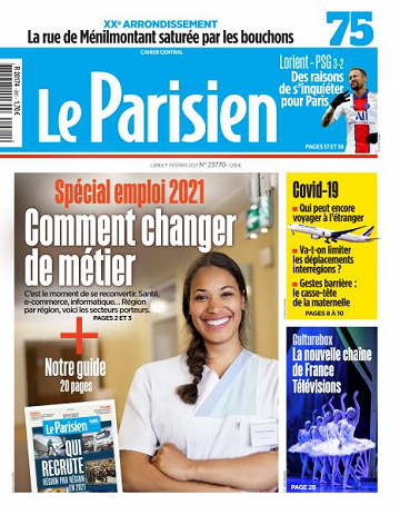 Le Parisien du Lundi 1er Février 2021