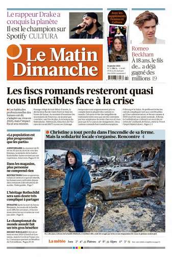 Le Matin Dimanche - 31 Janvier 2021