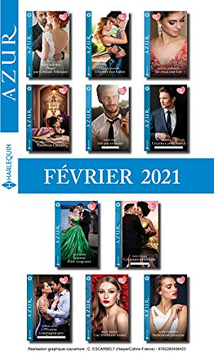 Pack mensuel Azur : 11 romans + 1 gratuit (Février 2021) - Collectif