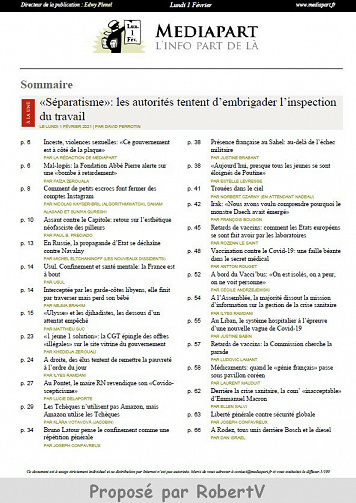 Mediapart - 1er Février 2021