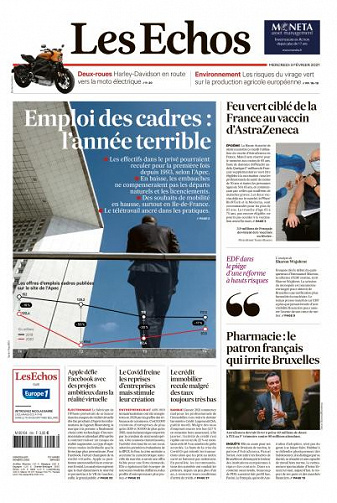 Les Echos du Mercredi 3 Février 2021