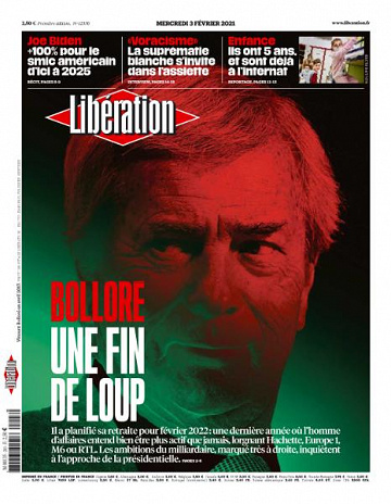 Libération du Mercredi 3 Février 2021