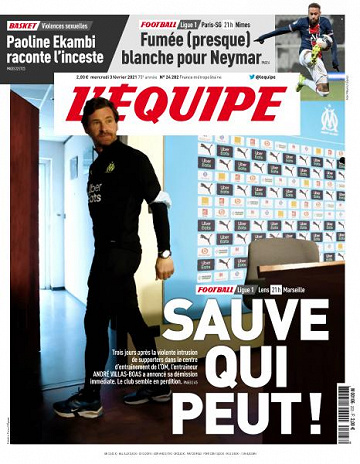 L’equipe du Mercredi 3 Février 2021