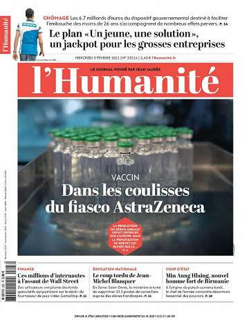 L'Humanité - Mercredi 3 Février 2021