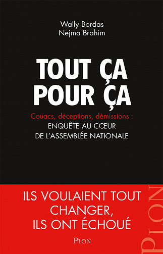 Tout ça pour ça. Couacs, déceptions, démissions : enquête au cœur de l'Assemblée nationale - Wally Bordas, Nejma Brahim (2021)
