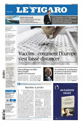 Le Figaro du Jeudi 4 Février 2021