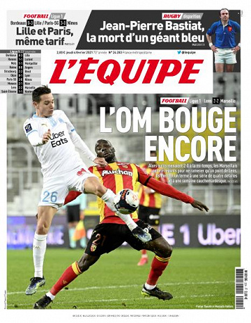 L’equipe du Jeudi 4 Février 2021