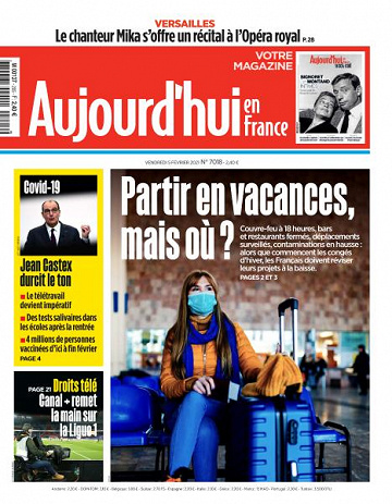 Aujourd’hui en France - 5 Février 2021