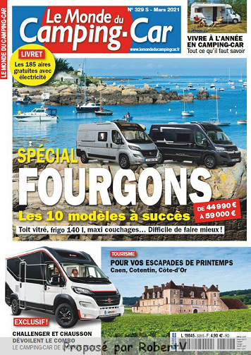 Le Monde du Camping-Car N°329 - Mars 2021