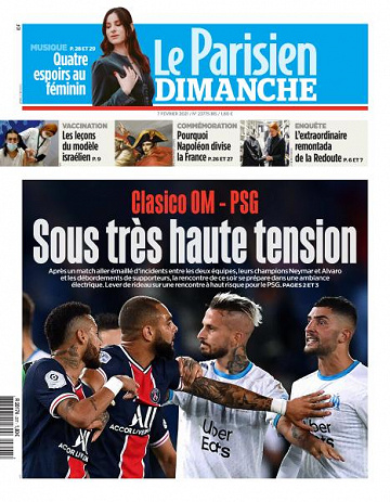 Le Parisien du Dimanche 7 Février 2021
