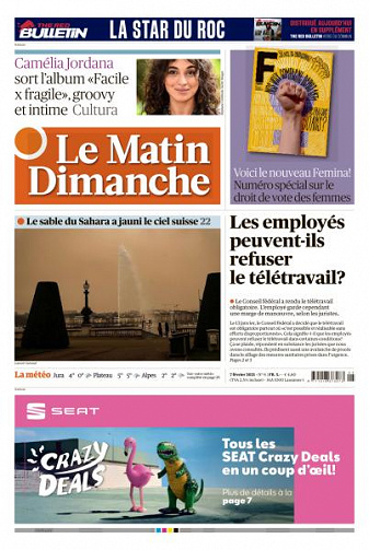 Le Matin Dimanche - 7 Février 2021