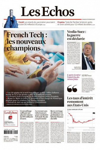 Les Echos du Mardi 9 Février 2021