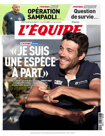 L’equipe du Mardi 9 Février 2021