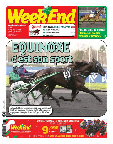 Week end du mardi 9 février 2021