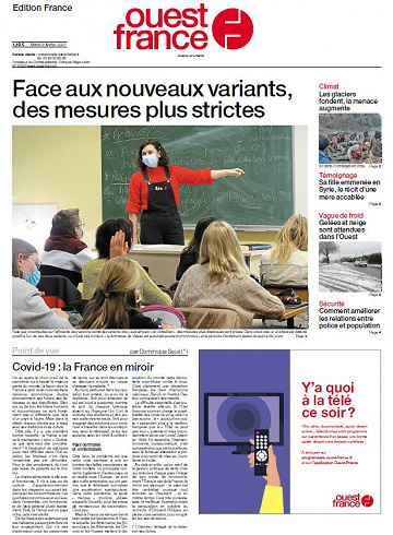 Ouest France - Mardi 9 Février 2021