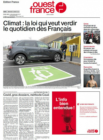 Ouest France - Mercredi 10 Février 2021
