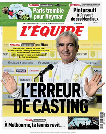 L’equipe du Jeudi 11 Février 2021