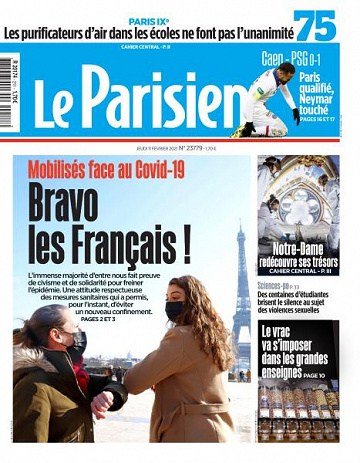 Le Parisien du Jeudi 11 Février 2021