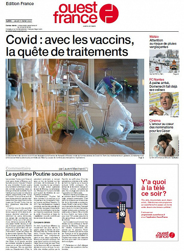 Ouest France - Jeudi 11 Février 2021