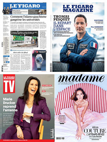 Pack Le Figaro et ses 3 suppléments - Vendredi 12 Février 2021