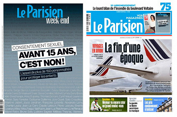 Pack Le Parisien + Le Parisien Week-End - 12 Février 2021
